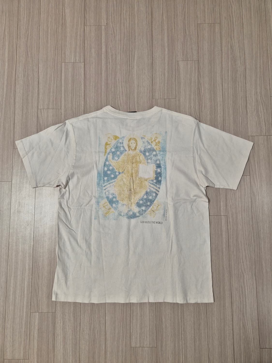 세인트미카엘 HOLY MOTHER 티셔츠 (L) 상품이미지5