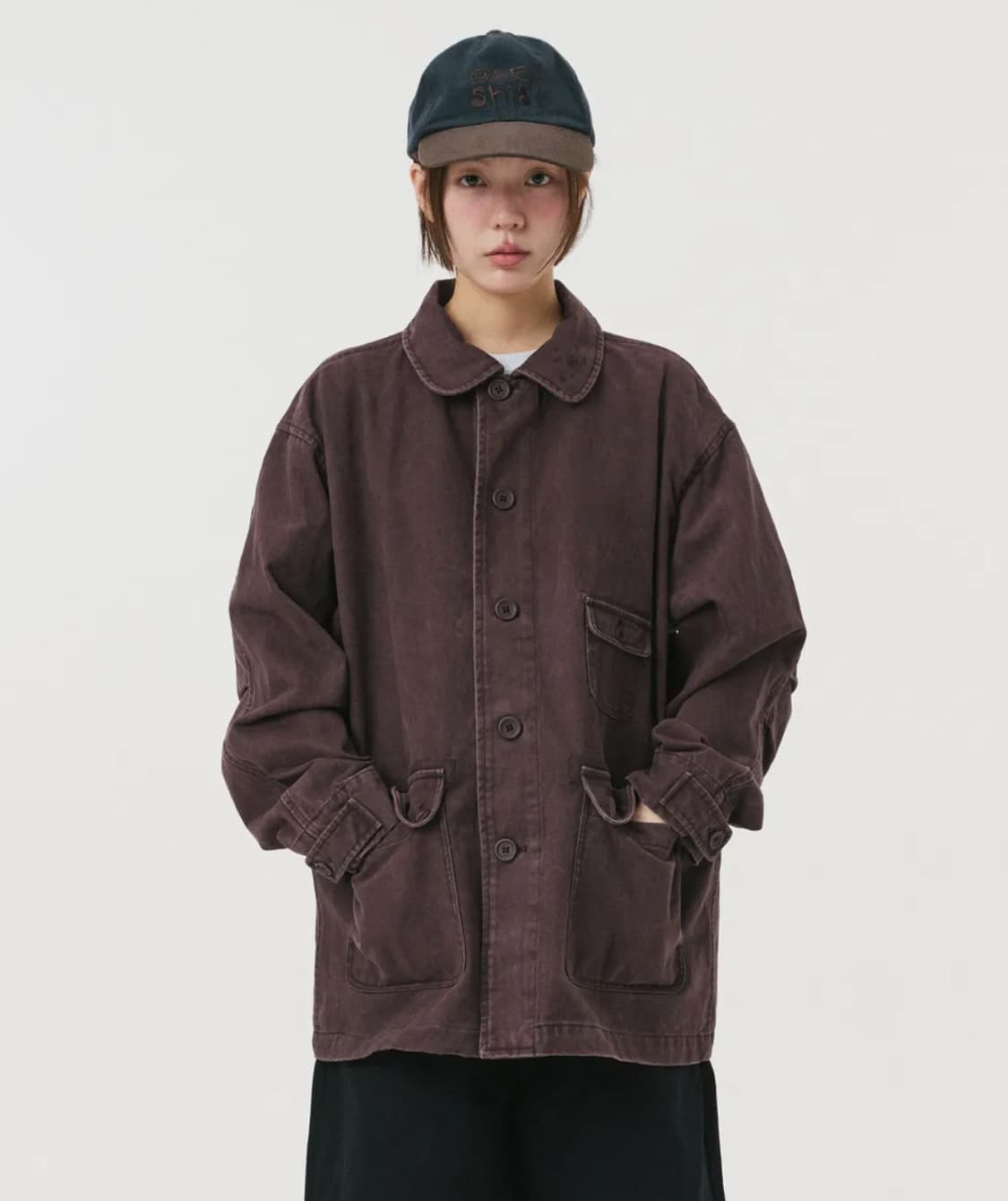 오헤시오 자켓 퍼플 상품이미지1