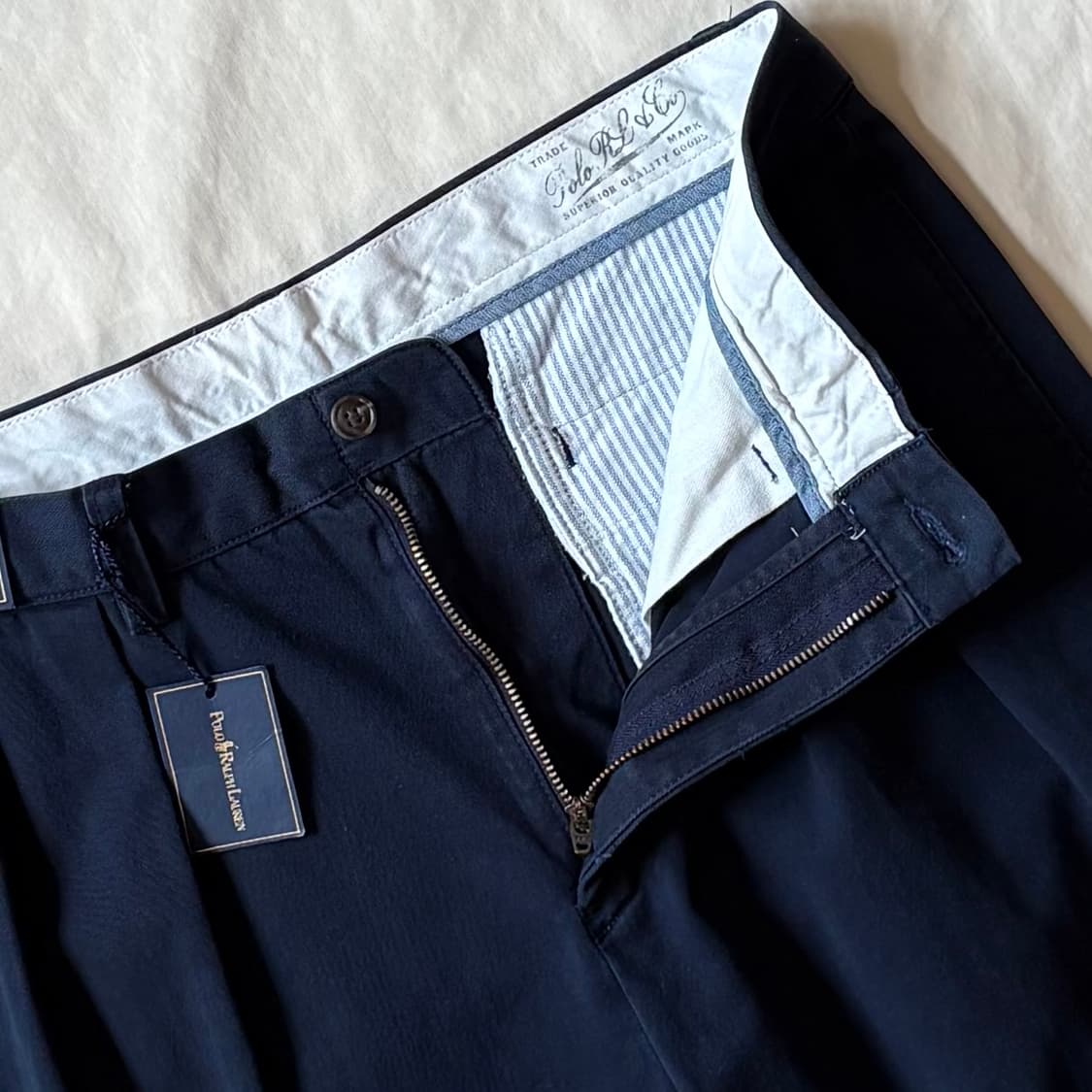 [새제품/32] 폴로 랄프로렌 CLASSIC FIT 투턱 치노 팬츠 상품이미지4