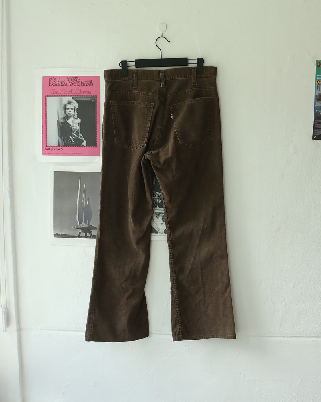 80s USA 리바이스 646 벨바텀 코듀로이 팬츠 상품이미지5