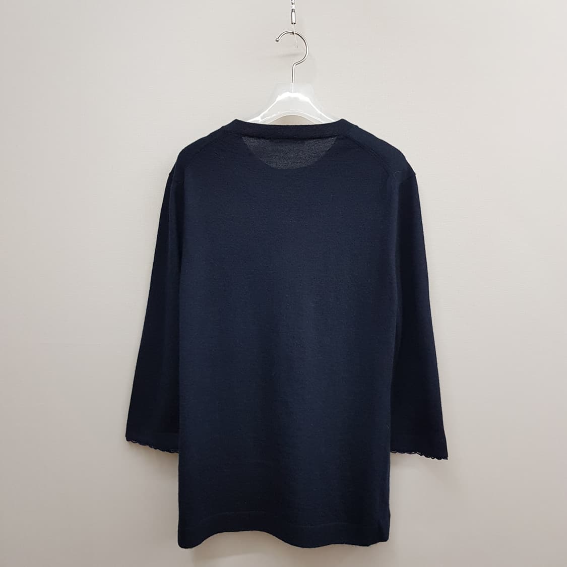 한섬 더캐시미어 2022 캐시미어 7부소매 니트 95사이즈 상품이미지5