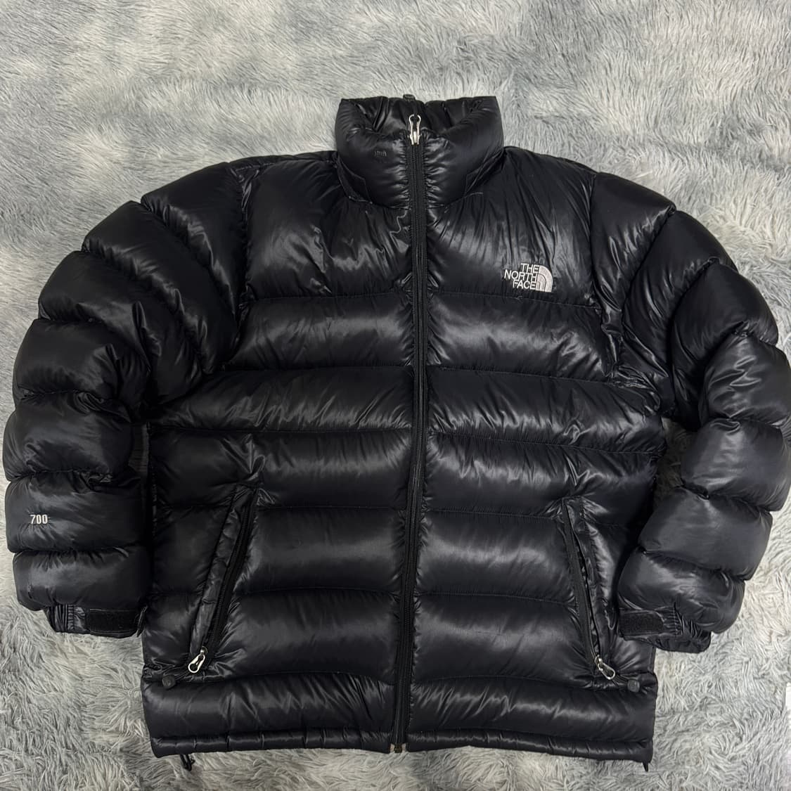 노스페이스 700 경량패딩 블랙 100사이즈 상품이미지1