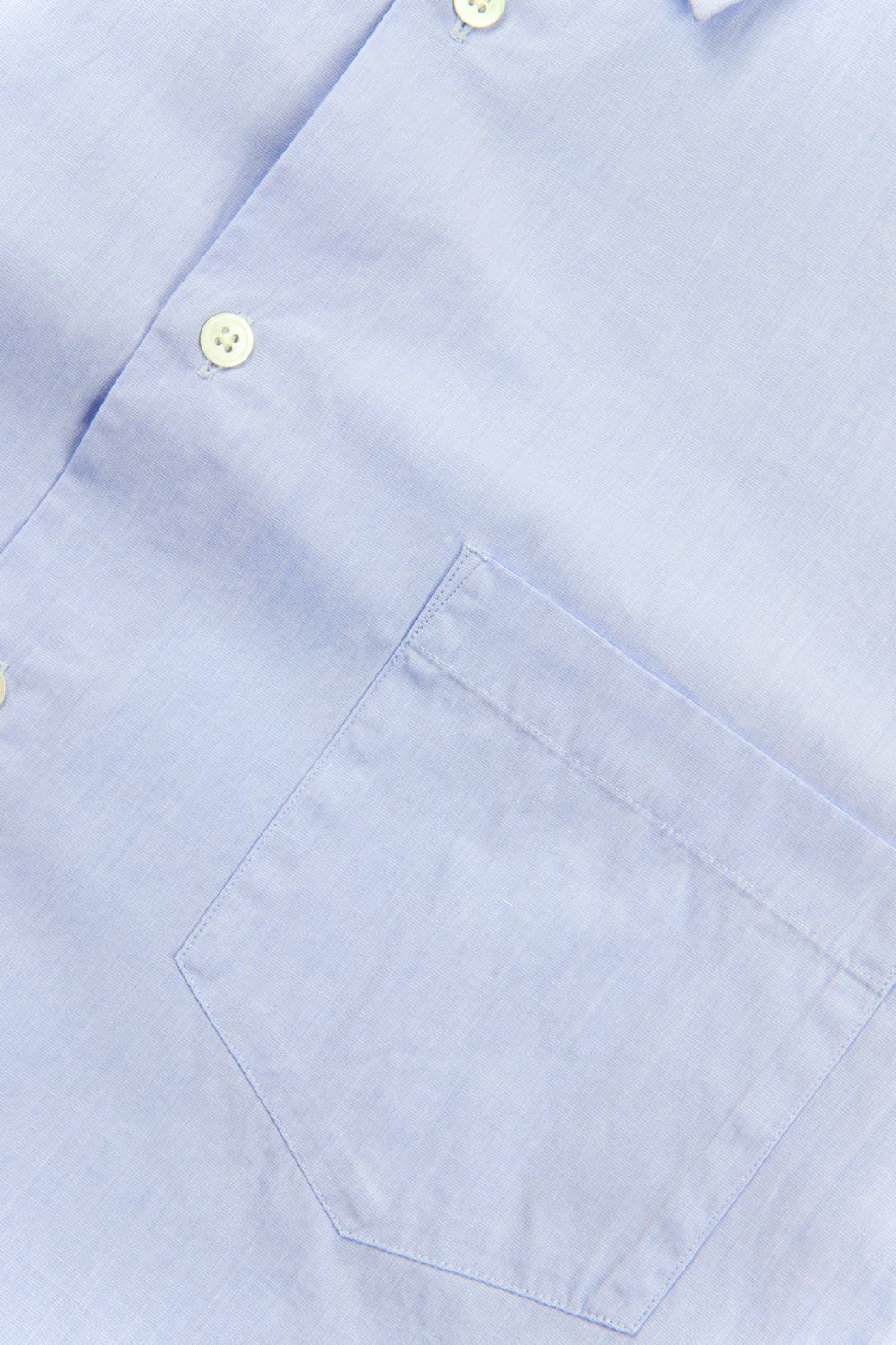 Aton 기자 브로드 스탠다드 셔츠 블루 상품이미지3