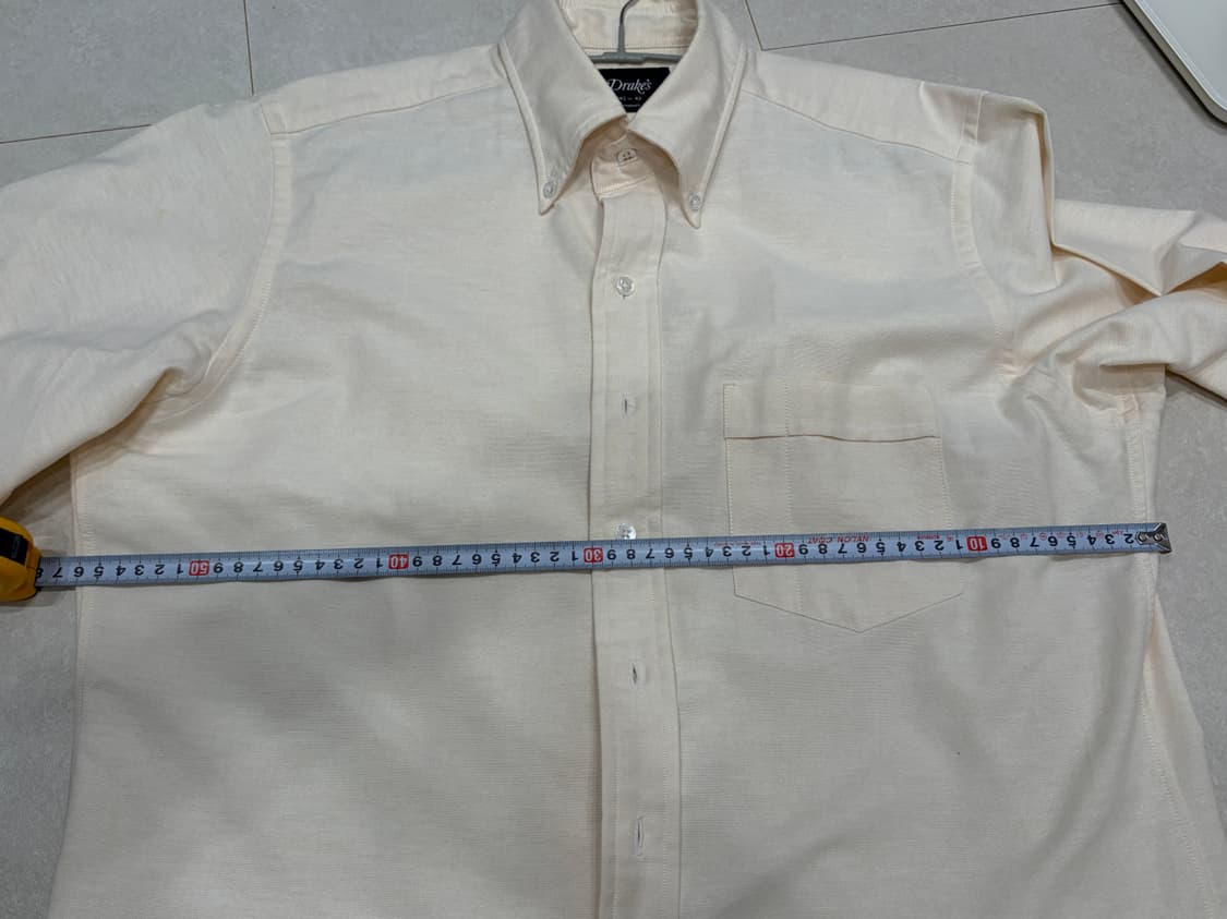 드레익스 크림 옥스퍼드셔츠 상품이미지5
