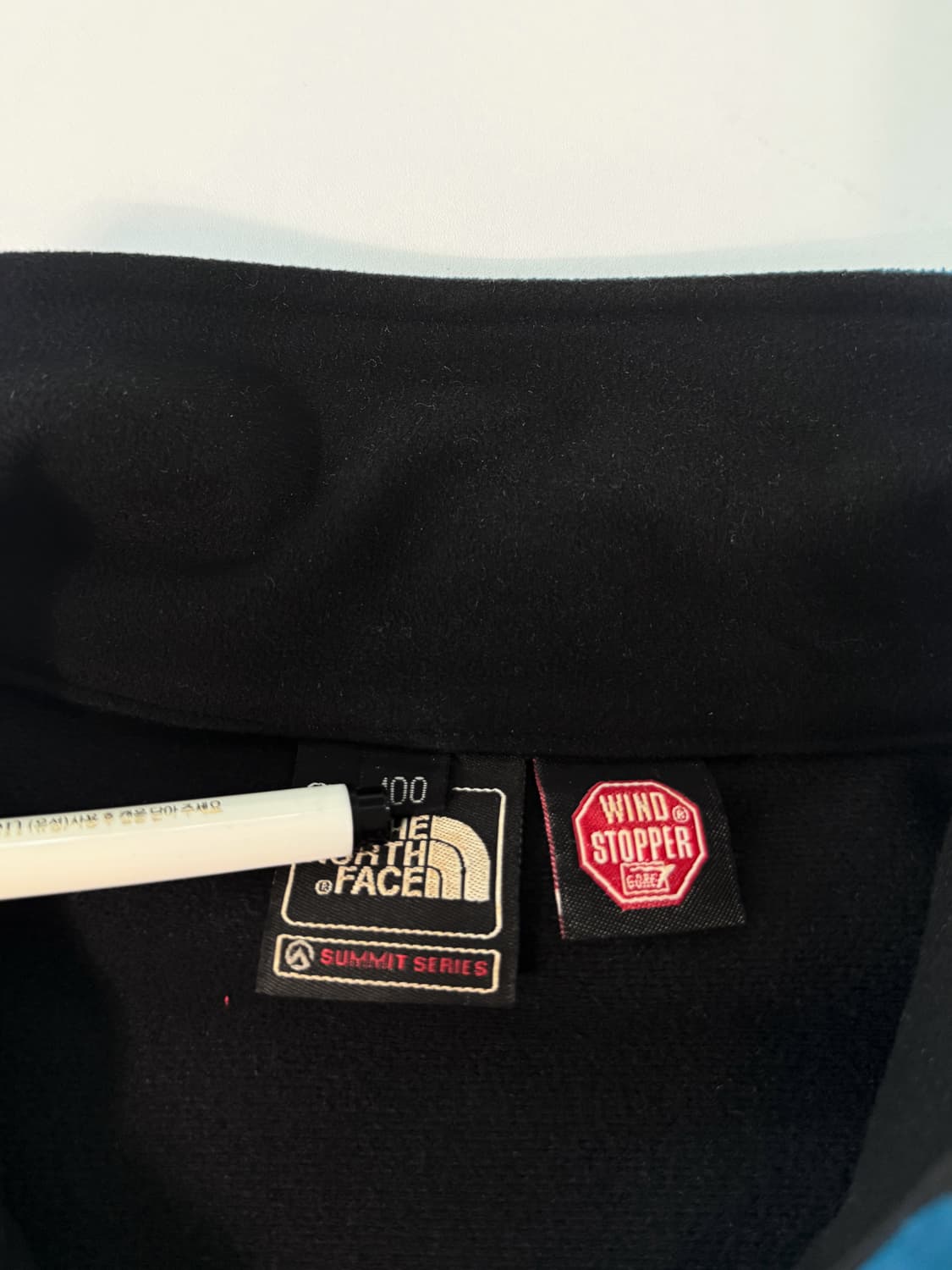 노스페이스 루즈핏 써밋시리즈 나일론 블럭 테크 플리스 자켓 상품이미지5