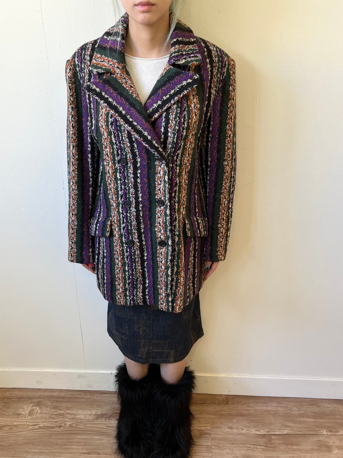 MISSONI 에스닉 더블 코트 상품이미지8