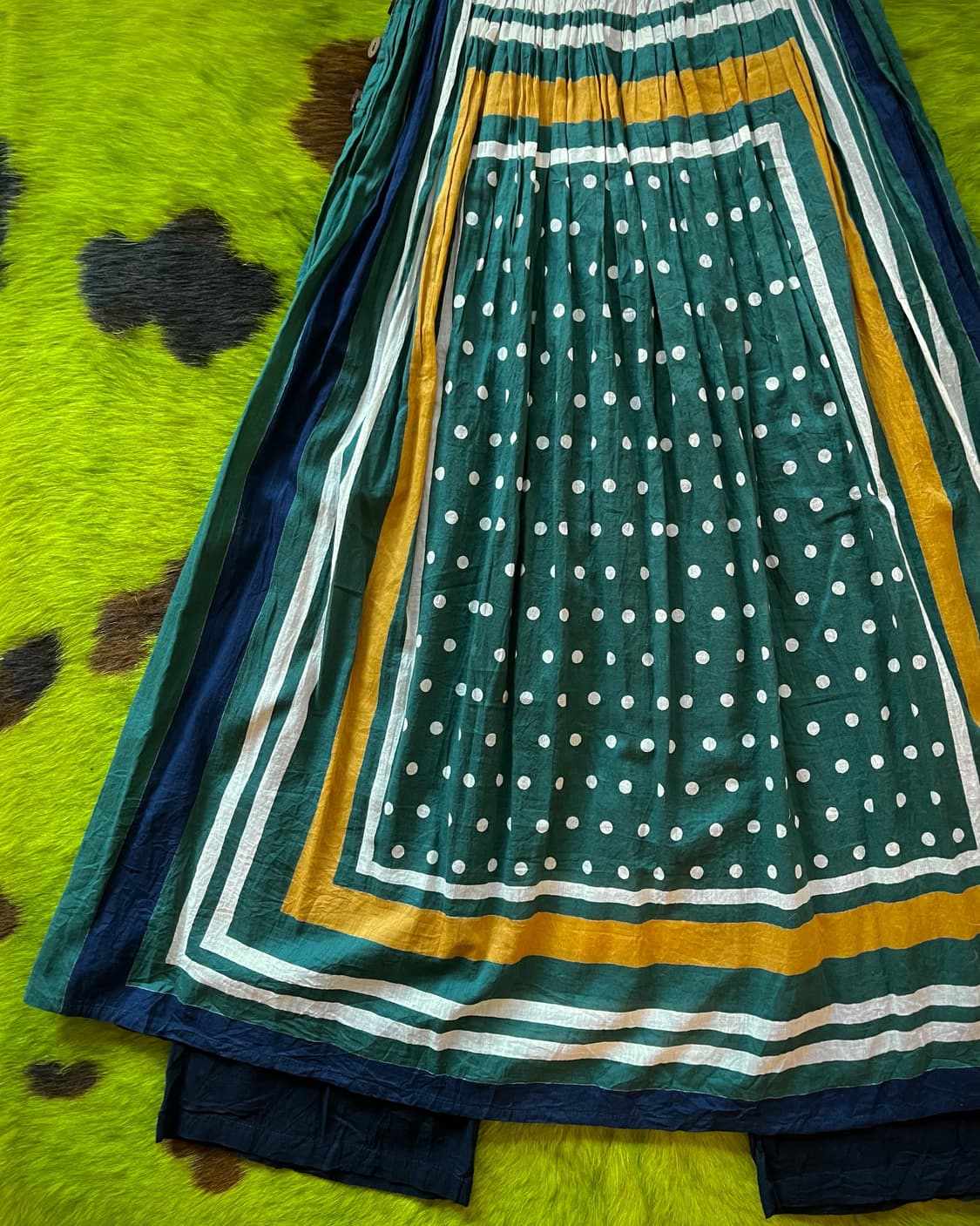 JPN Vintage Layered Dot Skirt Pants 상품이미지8