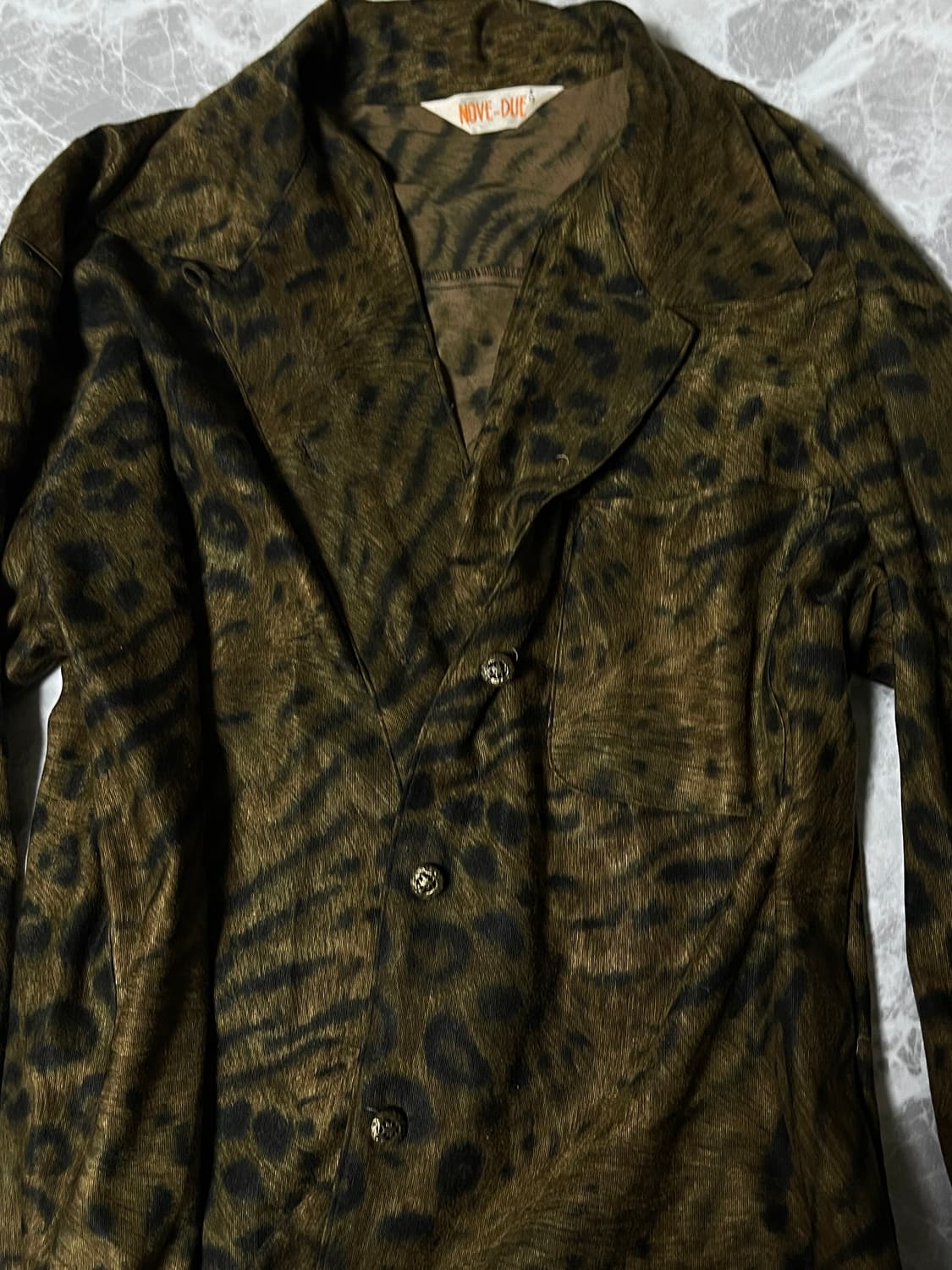(Japanese vintage)leopard shirts jacket 상품이미지2