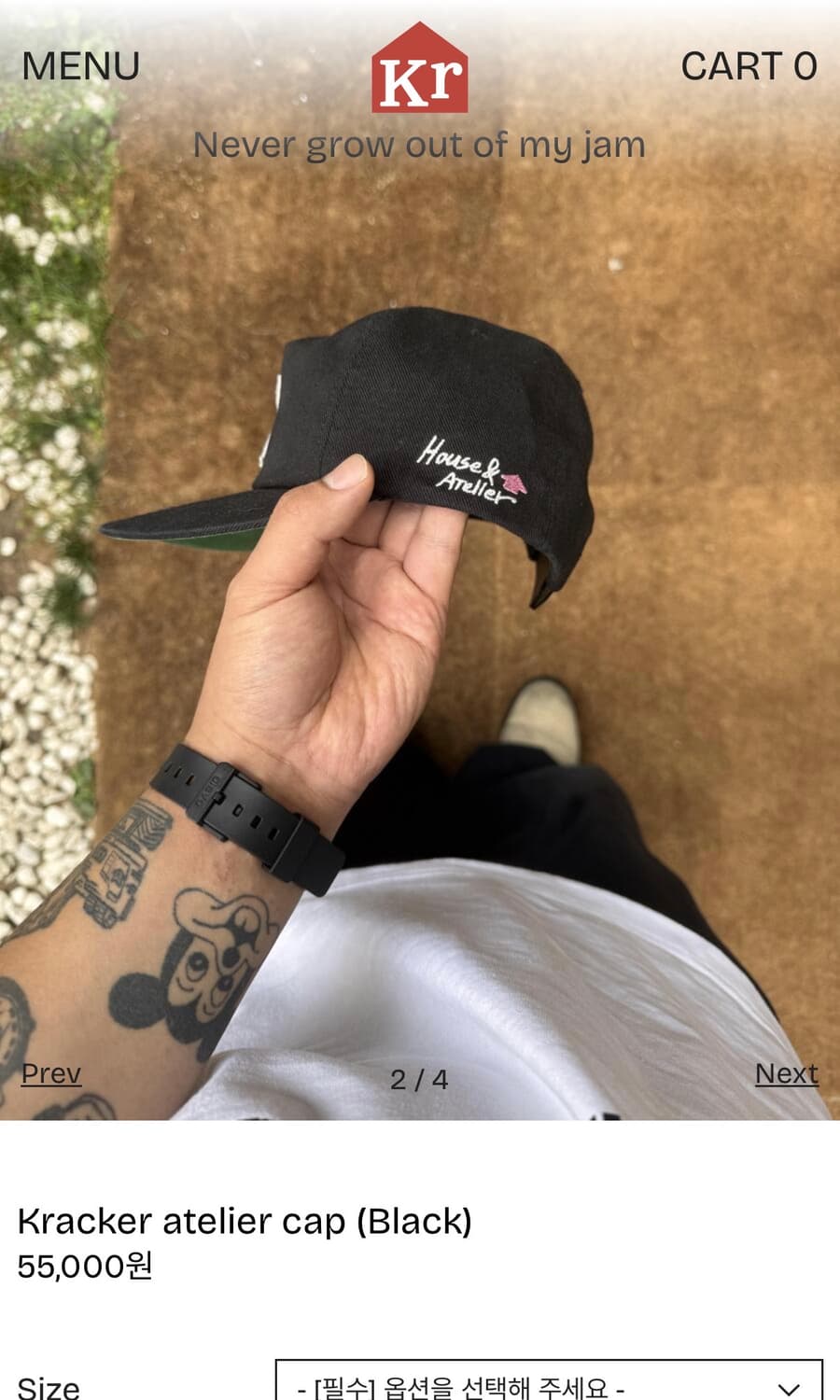 크래커하우스 모자 상품이미지1