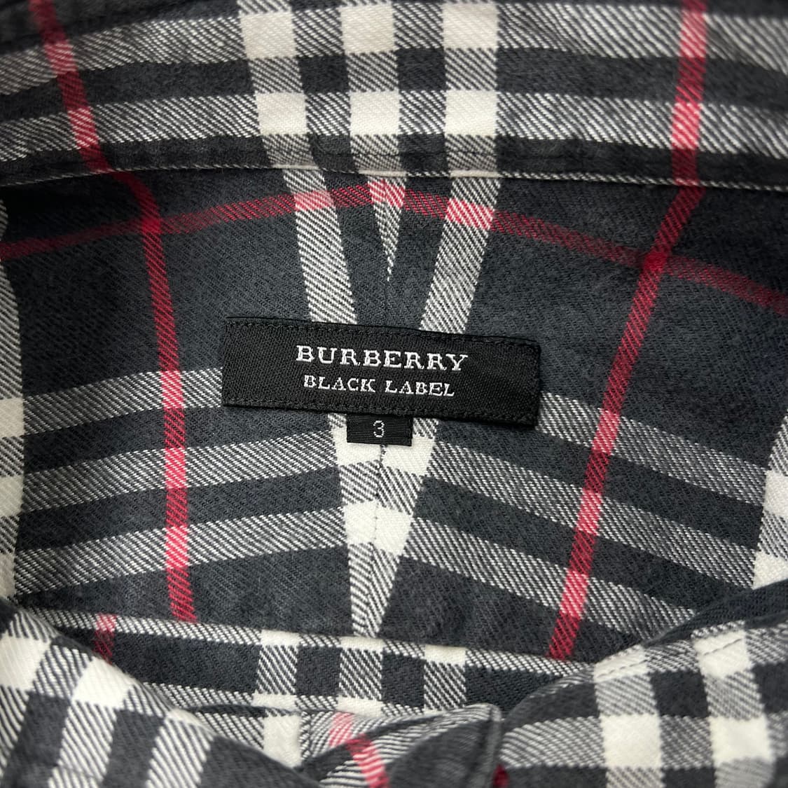 Burberry 버버리 하단 기마로고 체크 셔츠 상품이미지8
