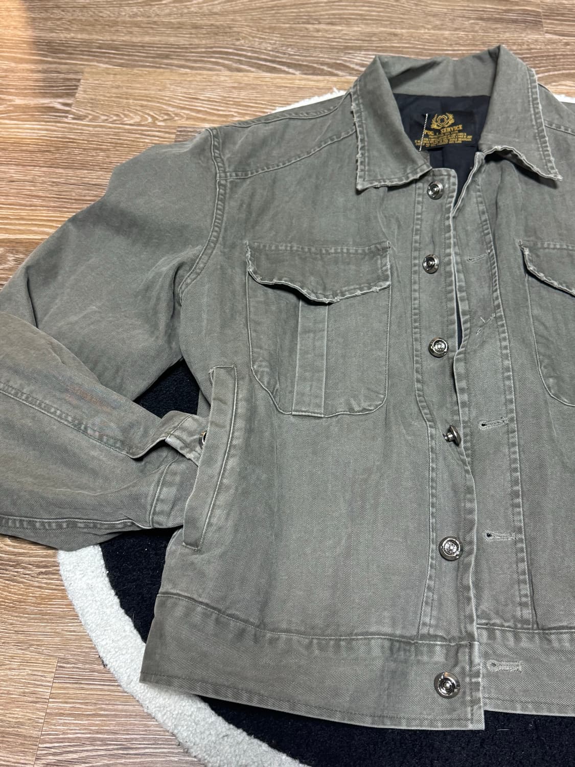 Pog service AVIATOR TRUCKER JACKET  상품이미지4