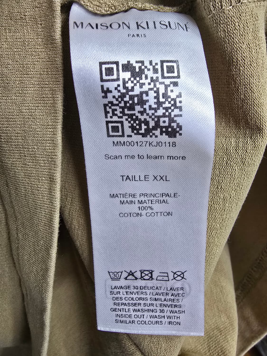 메종키츠네 폭스 반팔 티셔츠 (1663) 상품이미지4