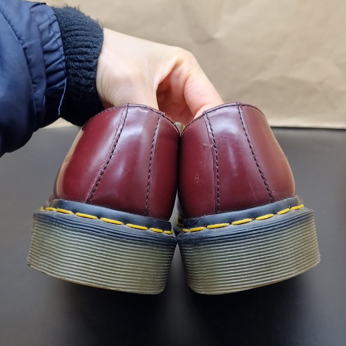 닥터마틴 1461 체리레드 여성로퍼36 230 상품이미지4