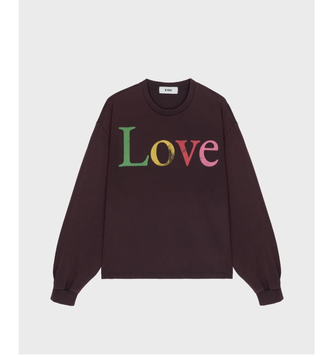 kyso 카이소 러브 롱슬리브 상품이미지1