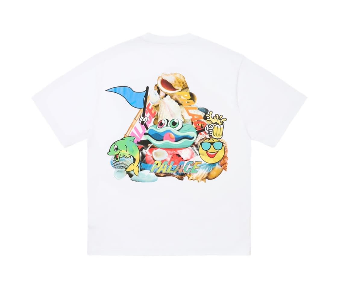 팔라스 p sea 반팔 티셔츠 화이트 2xl 새상품 상품이미지1