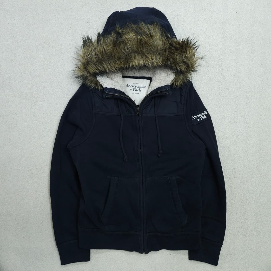 아베크롬비 울프죠 후드 집업 L 상품이미지1