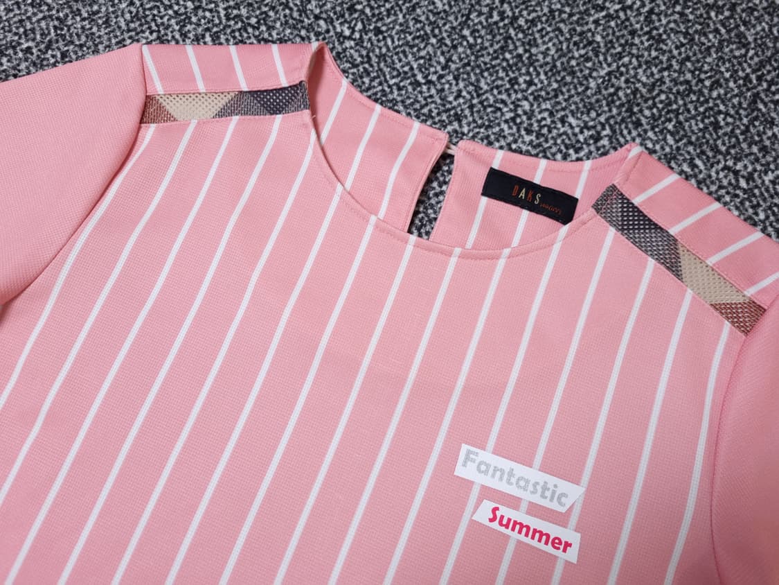 [무료배송][140]닥스 키즈 저지 스트라이프 반팔티 상품이미지5