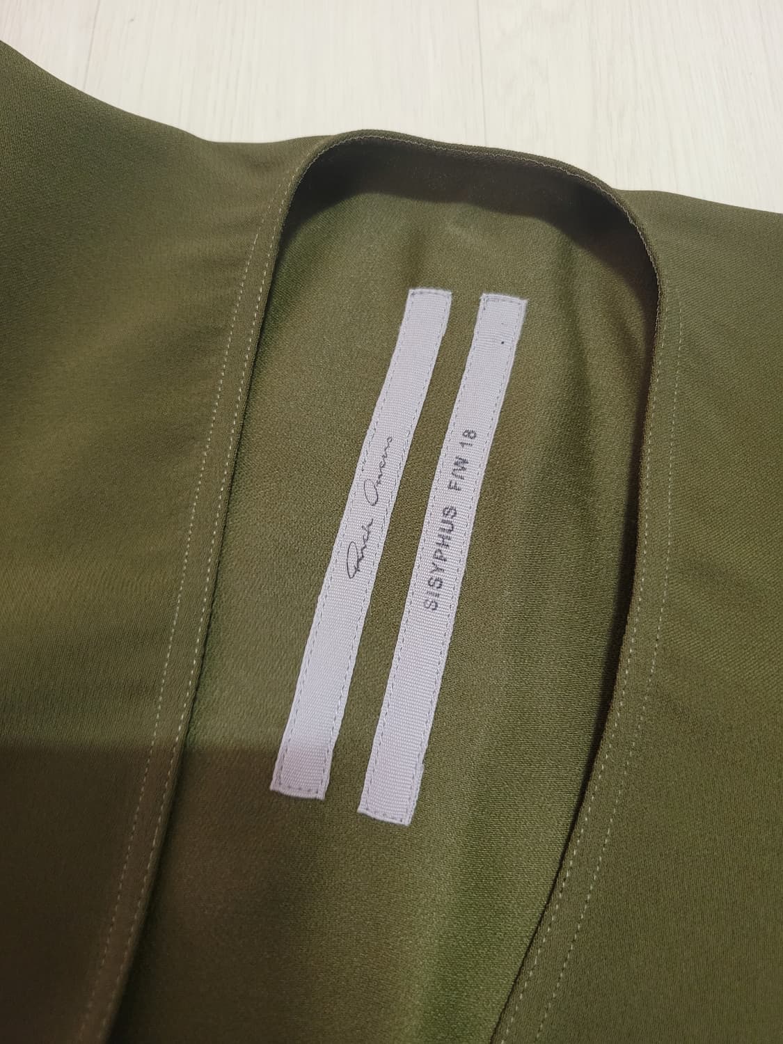 릭오웬스 튜닉 점프수트 드레스 정품 (새상품) 상품이미지4