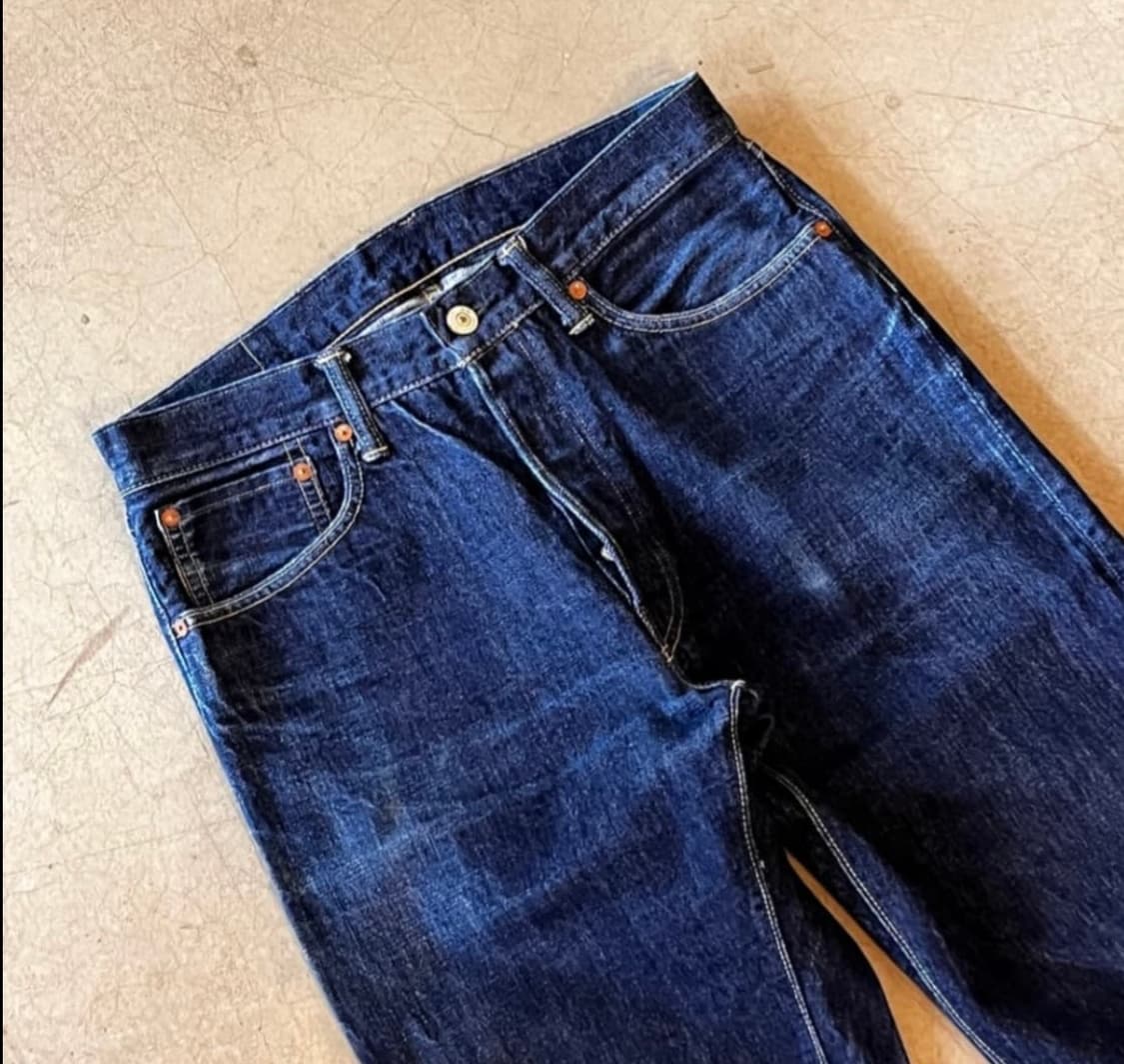 웨어하우스 1001 셀비지 데님 상품이미지3