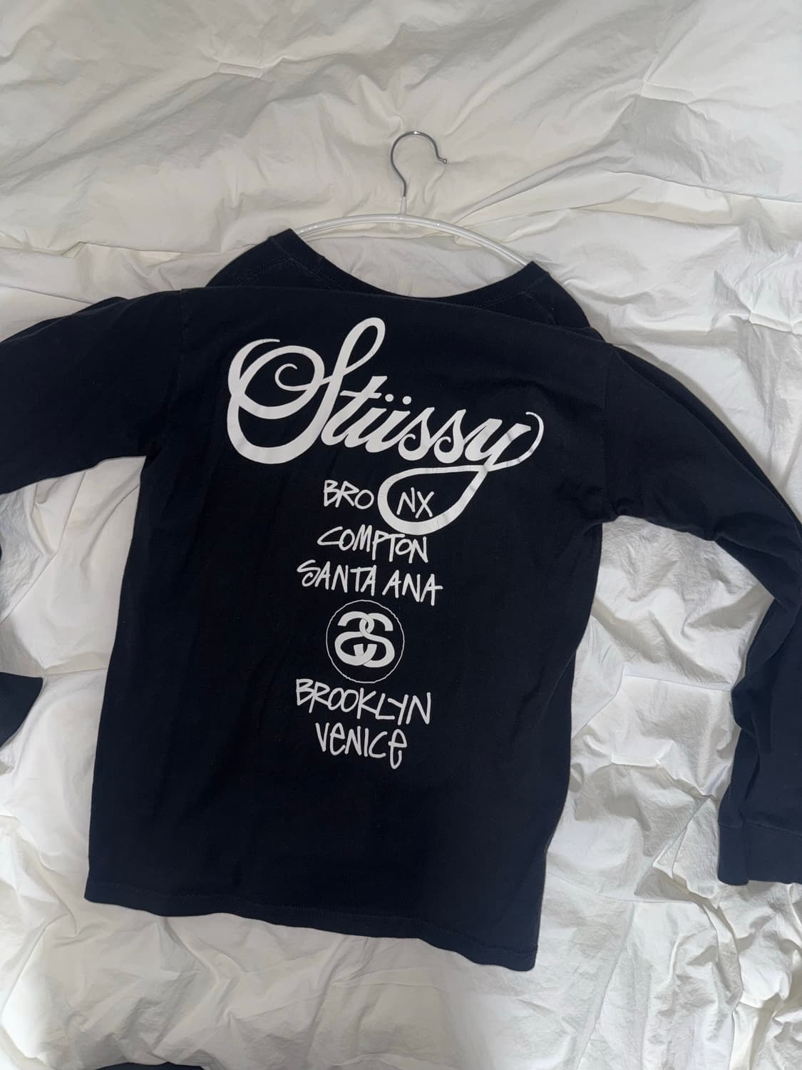 스투시 월드와이드 도버스트릿 롱슬리브 M 상품이미지2