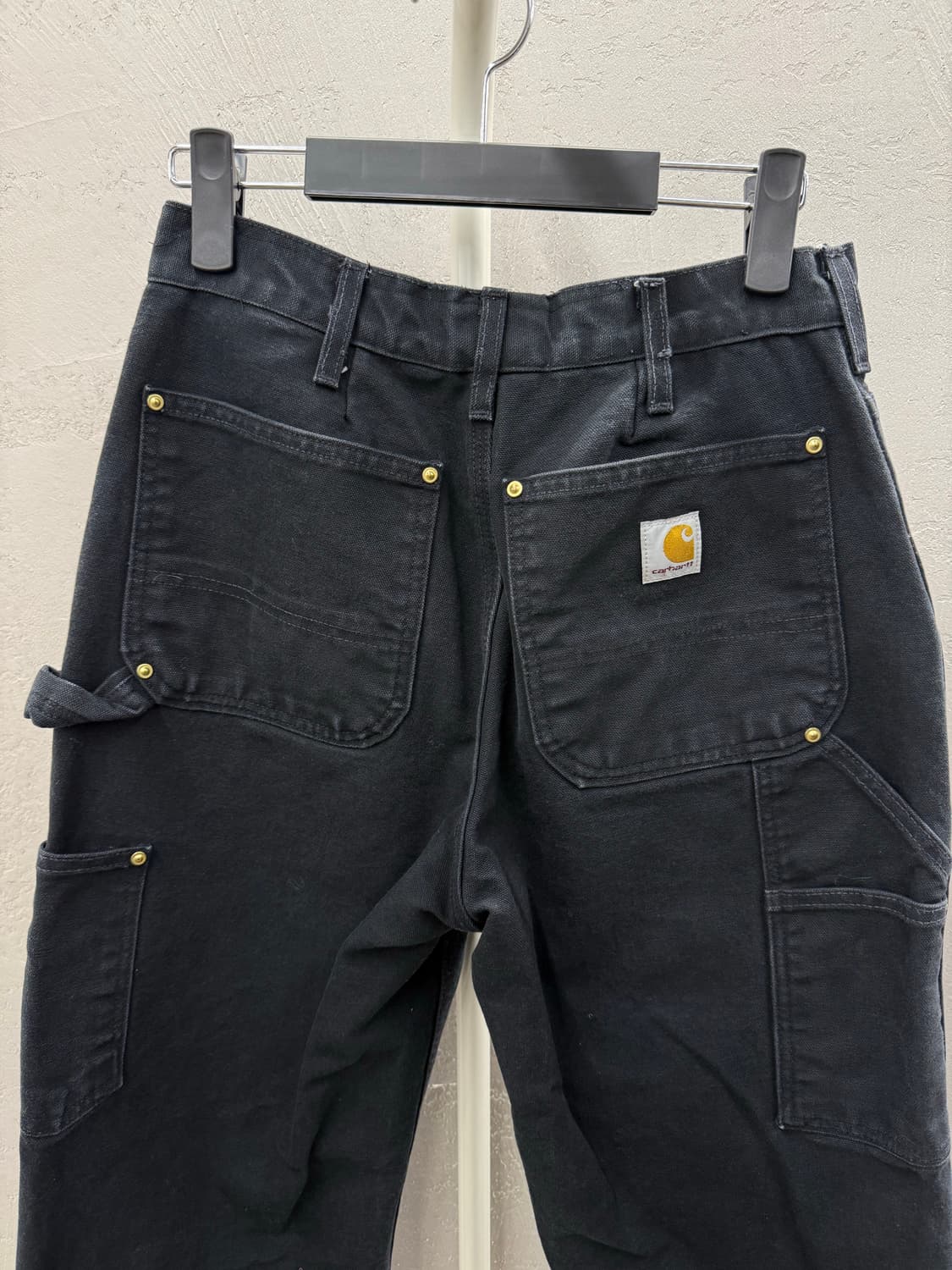 Carhartt 칼하트 불랙 더블니 카펜터 팬츠 32 상품이미지5