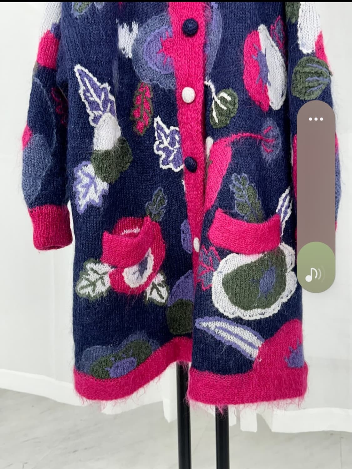 꽃 자수니트 상품이미지4