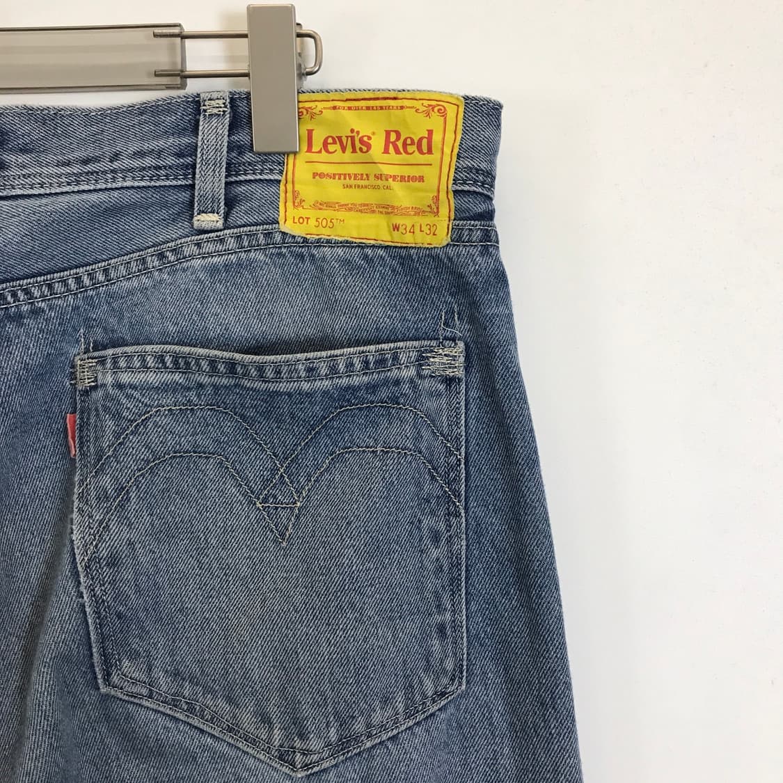 LEVIS 리바이스 레드 505 복각 청바지 [34x32] 상품이미지4