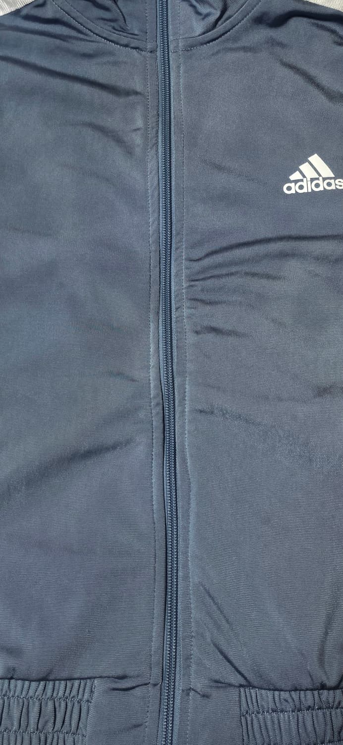 아디다스 삼선 블루 트랙탑 자켓 M 상품이미지5