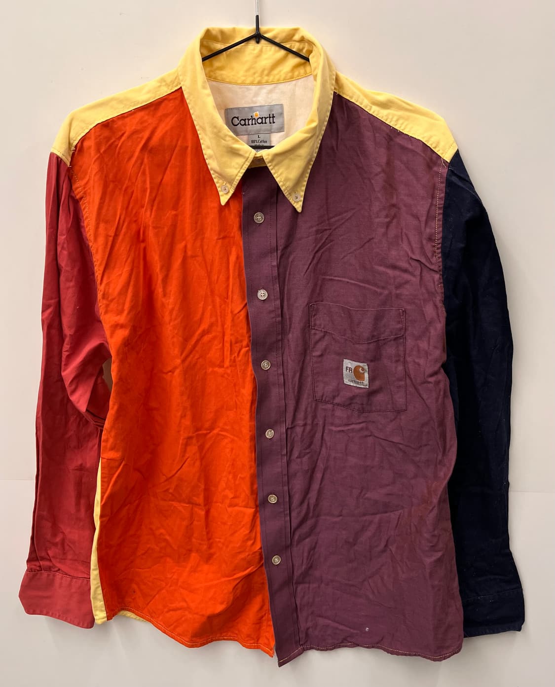 칼하트 컬러 블록 셔츠 L 상품이미지1