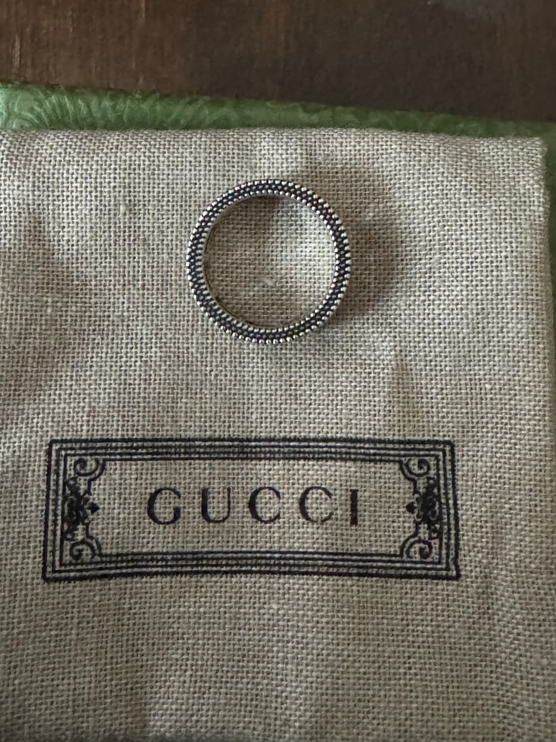 구찌 스퀘어 G 반지 11호 상품이미지6