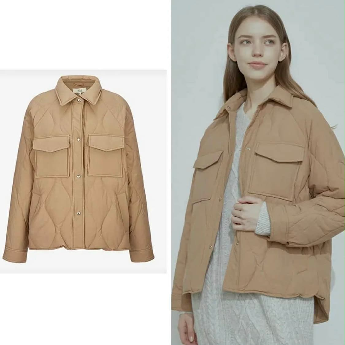 [36] 바네사브루노 아떼 구스다운 퀄팅 점퍼 상품이미지2