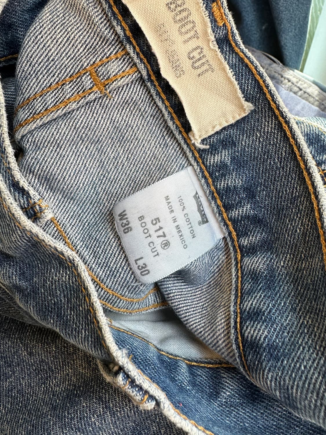 리바이스517 부츠컷 데님 팬츠 36x30 상품이미지8