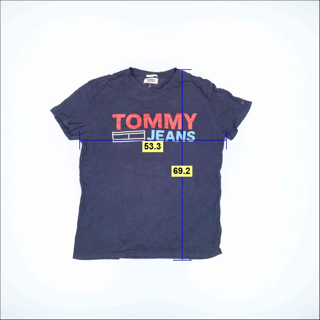 LG 타미진 래귤러핏 반팔티 0317H1 상품이미지5