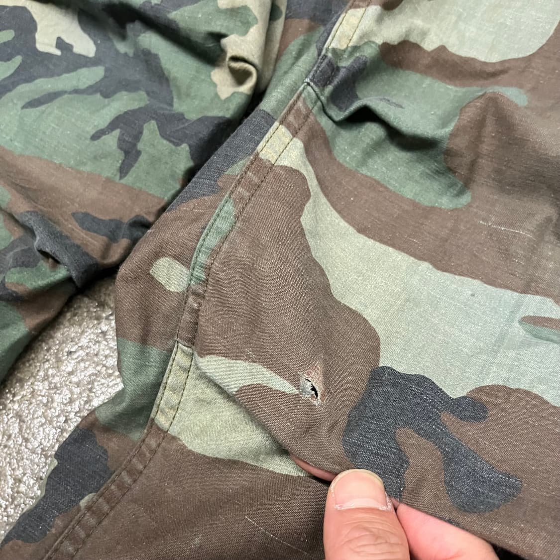 80s M-65 우드랜드 필드 팬츠 (~36“) 상품이미지4