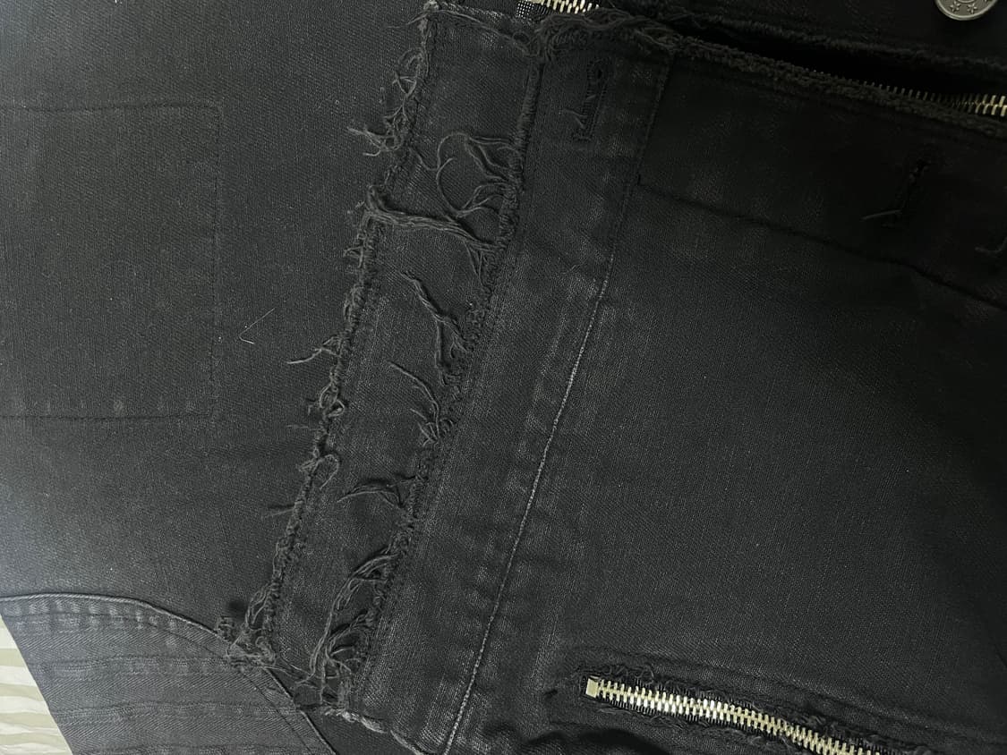 Button color block jacket 상품이미지6