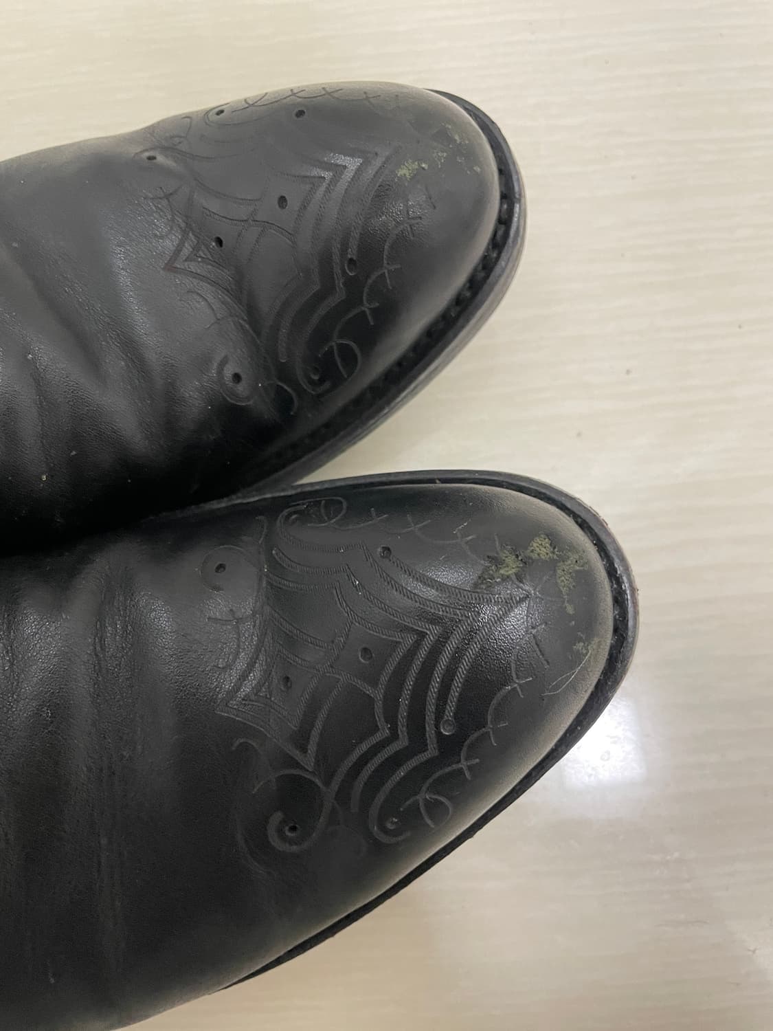 훕데두 레더 더비 슈즈 상품이미지5