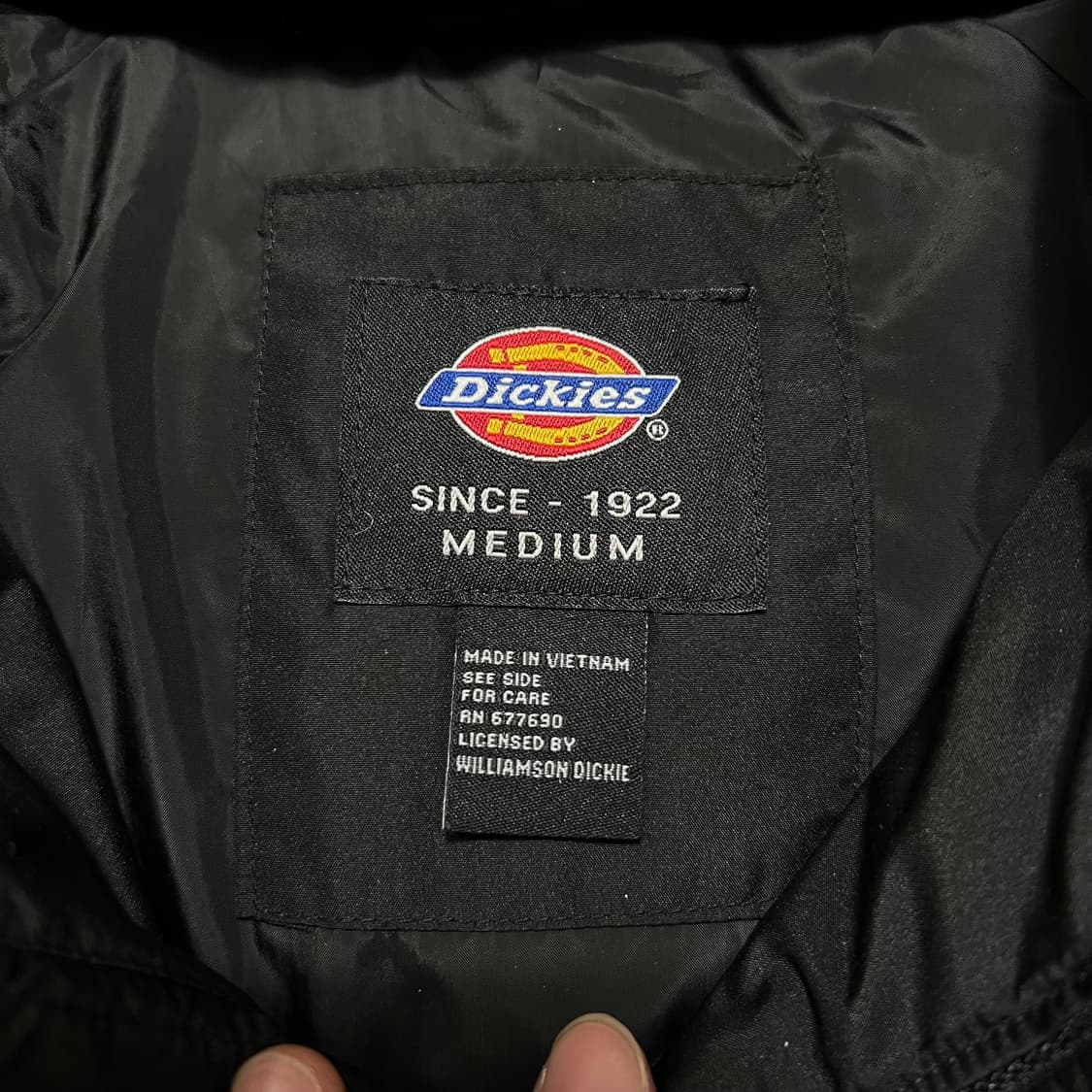 디키즈 후드 롱패딩 점퍼 [블랙] M/95 상품이미지4