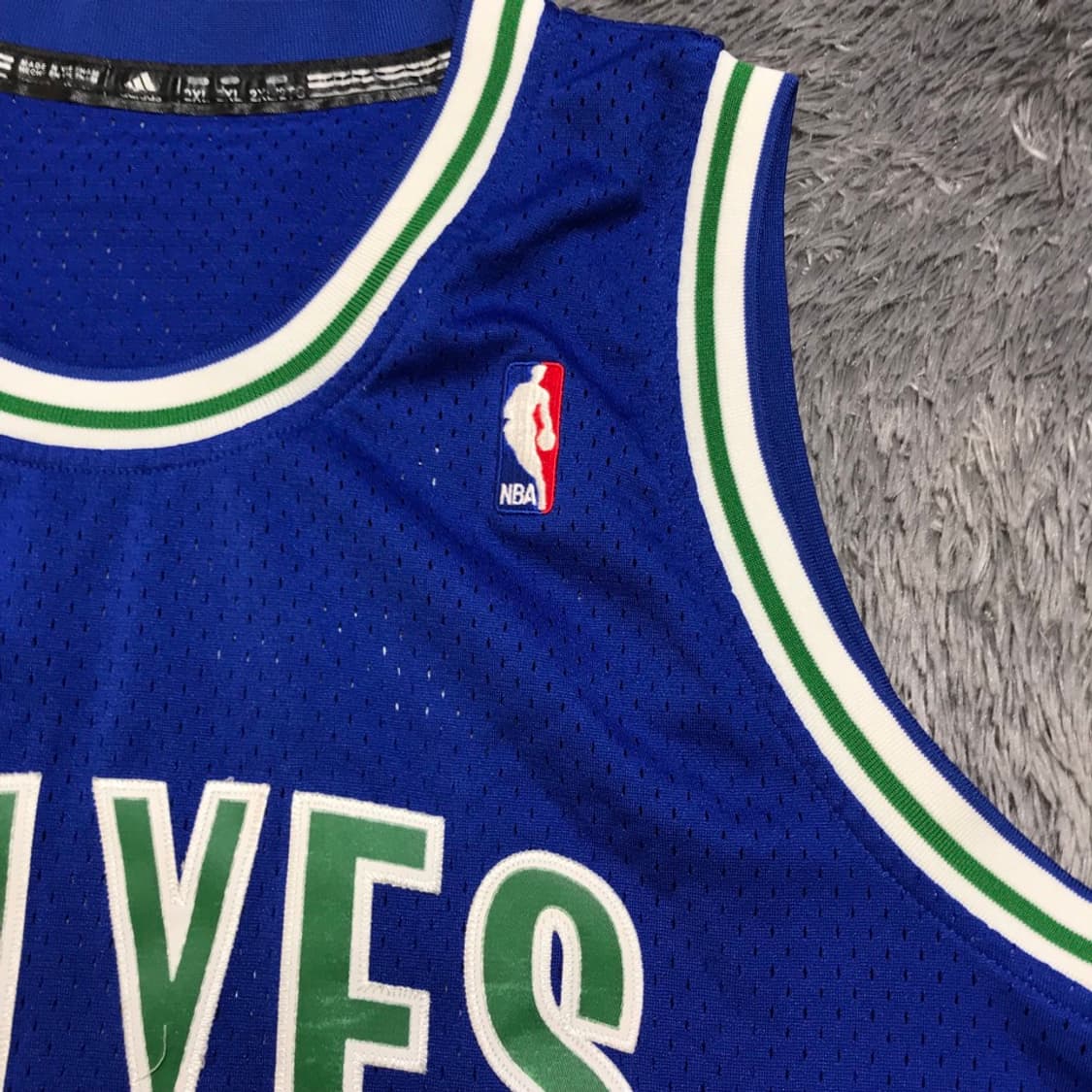 [[2XL(120)] 아디다스 NBA WOLVES 가넷 21 스윙맨 져지 상품이미지3