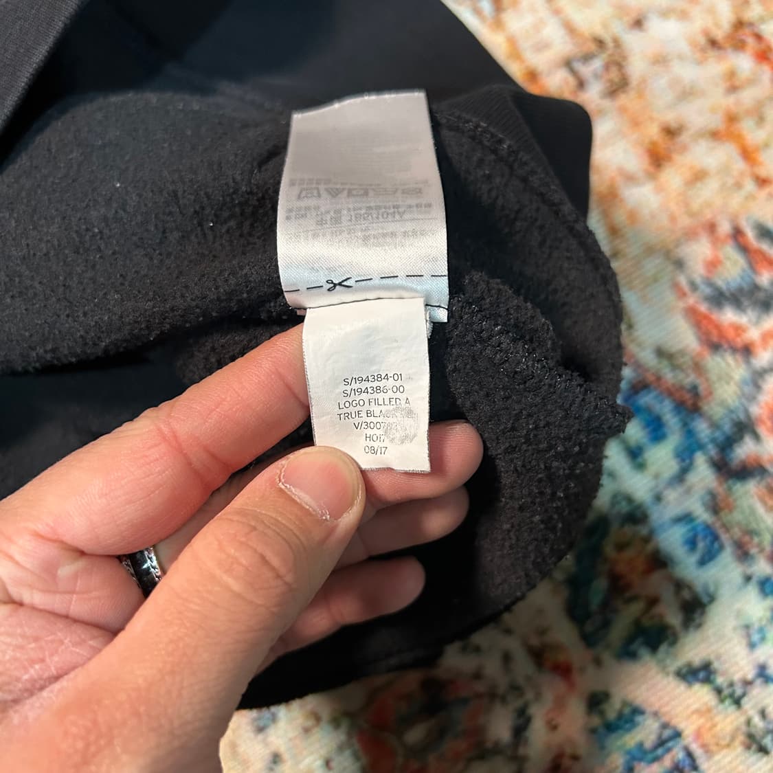 [XL] GAP 체크로고 후드티 상품이미지5