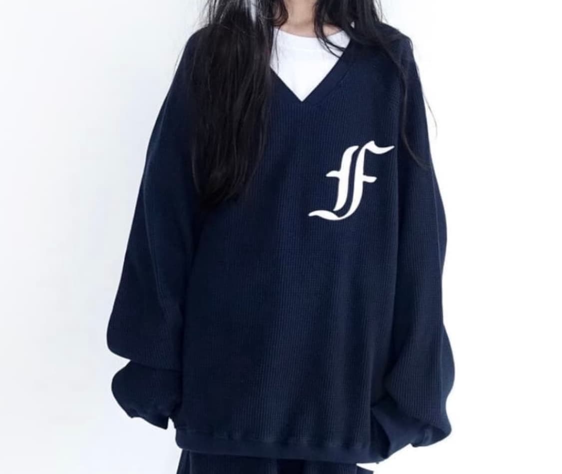 샵페어리 와플 맨투맨 상품이미지1