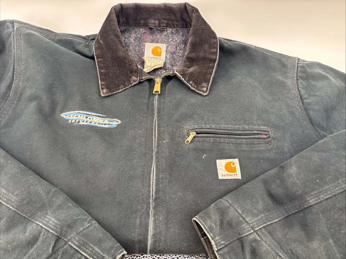 칼하트 J01 빈티지 디트로이트 자켓 블랙 상품이미지1