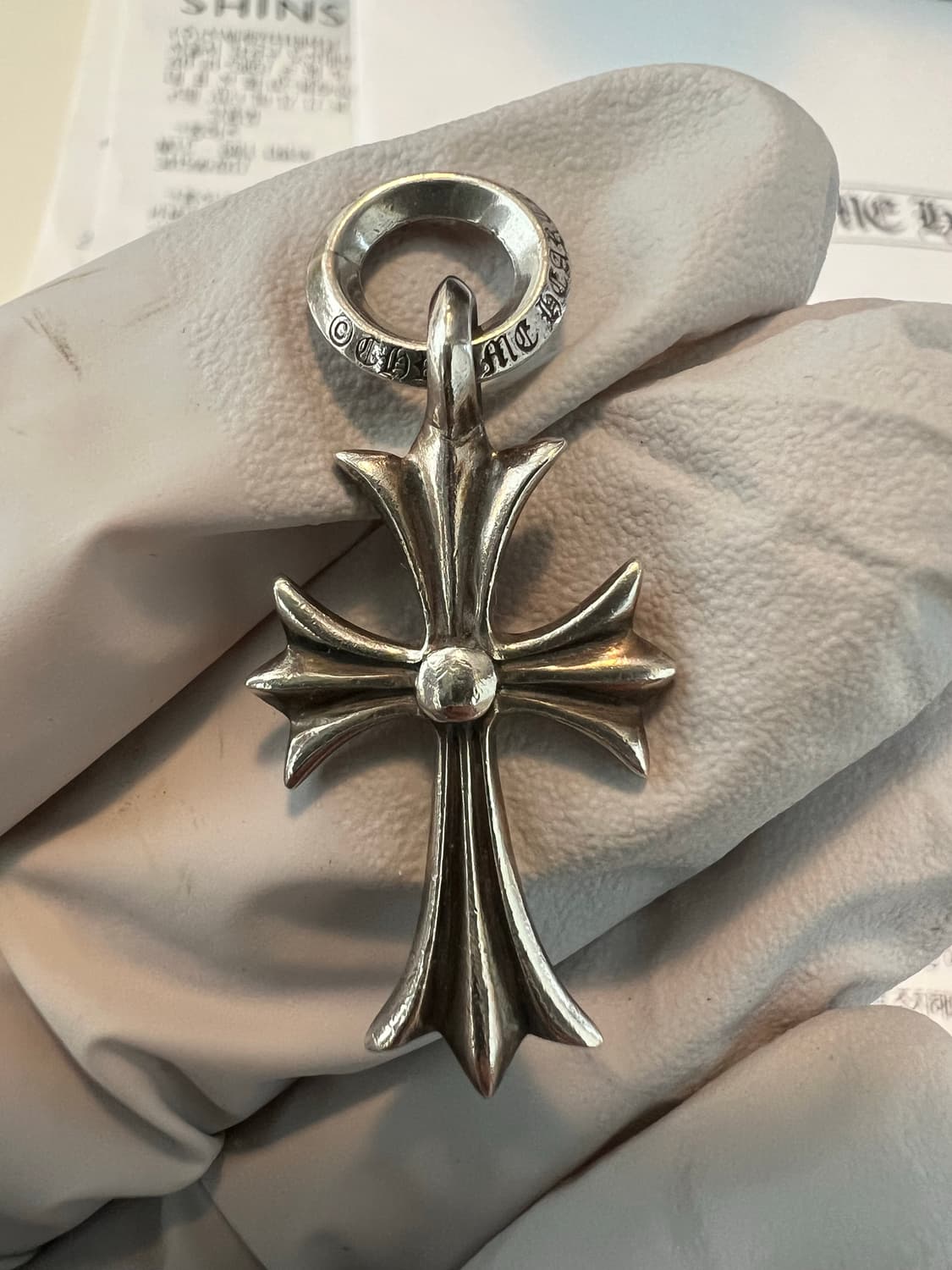 [26인치] 크롬하츠 타이니 크로스 + 정품 볼체인 상품이미지3