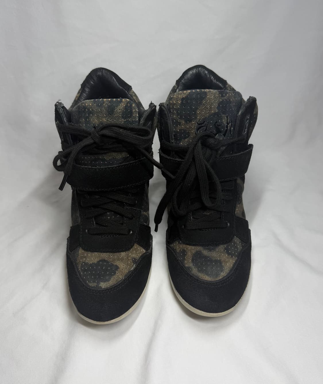 [38] ASH 아쉬 웨지힐 스니커즈 스터드 레오파드  상품이미지3