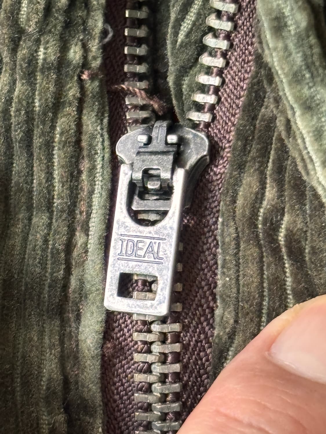 요즘 코듀로이랑은 격이 다른, 빈티지 폴로 럭비라인 올리브 팬츠 34 상품이미지3