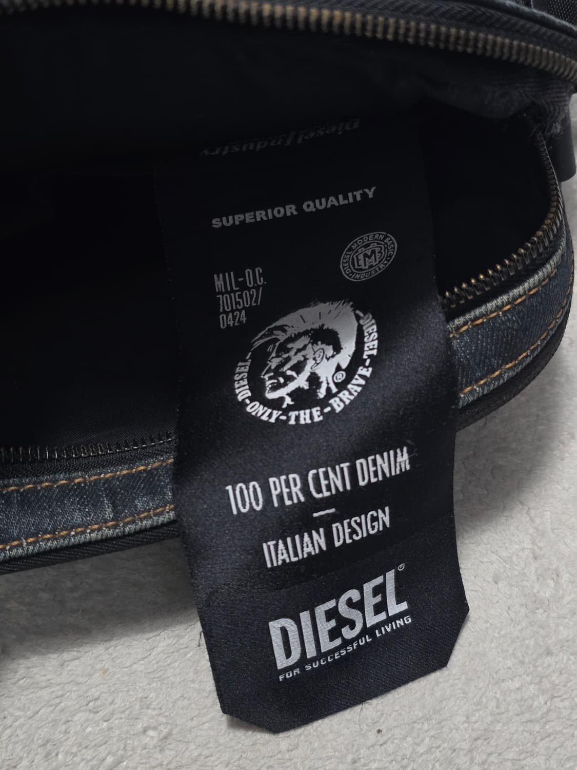 Diesel 디젤 데님 1978 크로스백 상품이미지5