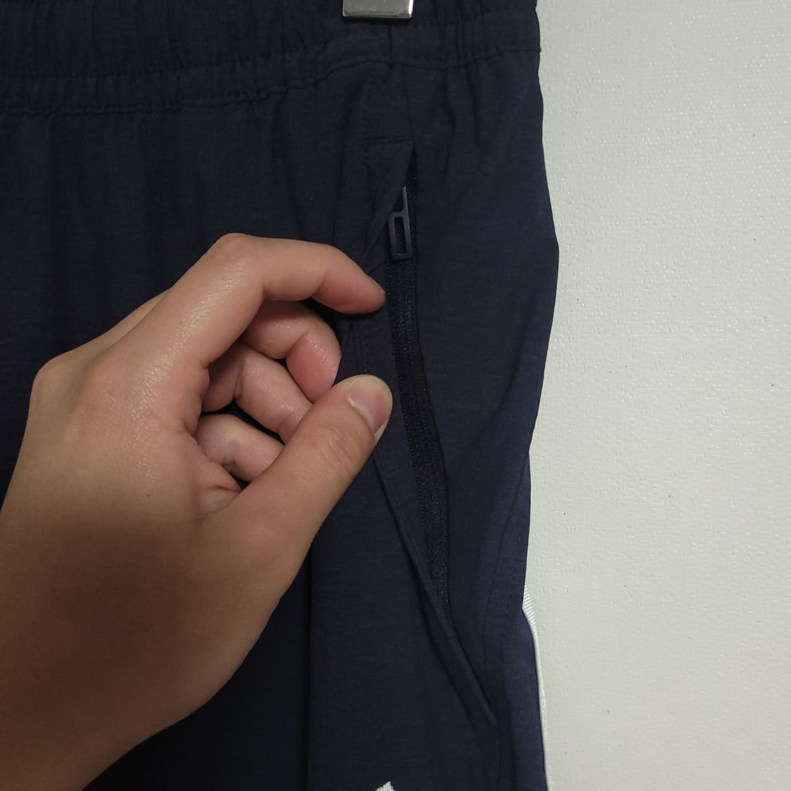 (28) ADIDAS 아디다스 삼선 트레이닝 바지 네이비 상품이미지3