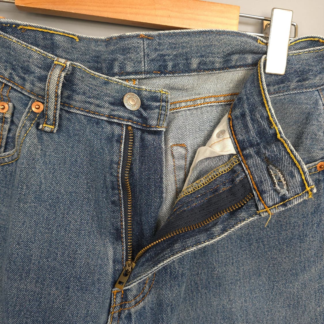 리바이스 Levis 505 데님 팬츠 W32 L30 상품이미지5