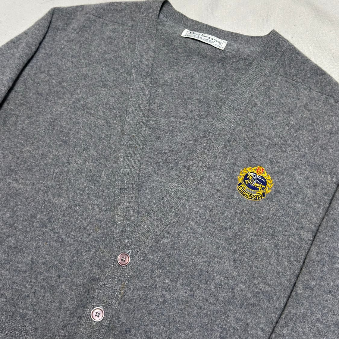 버버리 그레이 가디건🫶🏻 상품이미지2