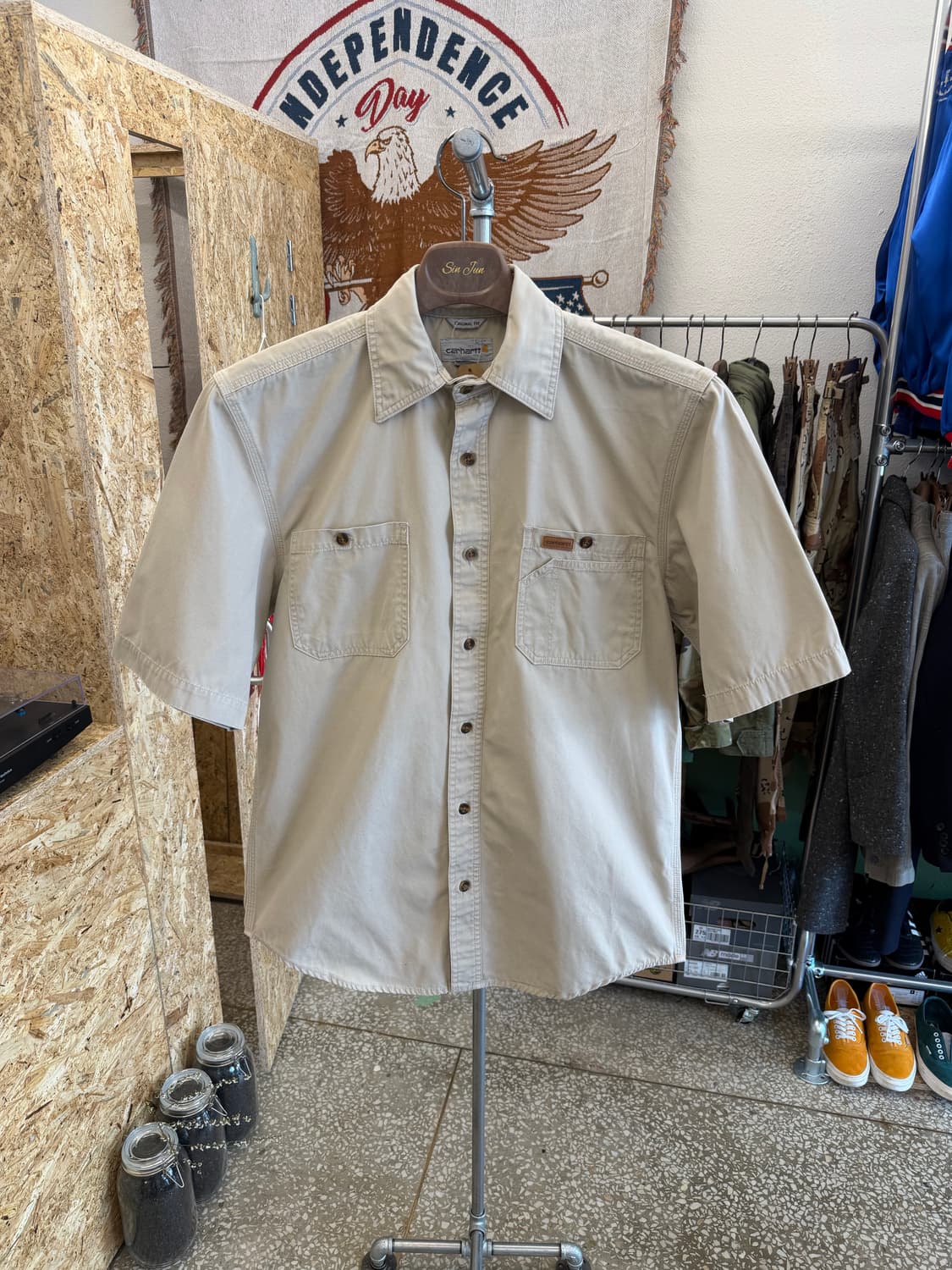 칼하트 오리지널 핏 워크 셔츠 상품이미지1