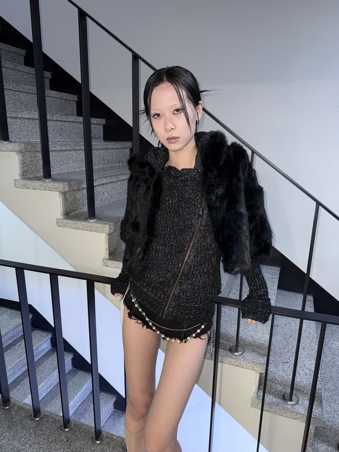 real fur jacket 상품이미지1